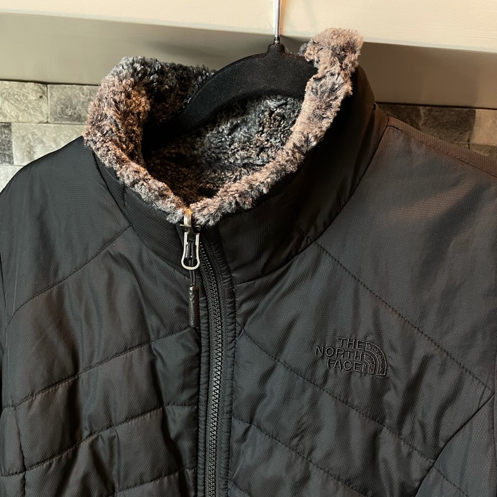 North Face Lined Puffer Jacket